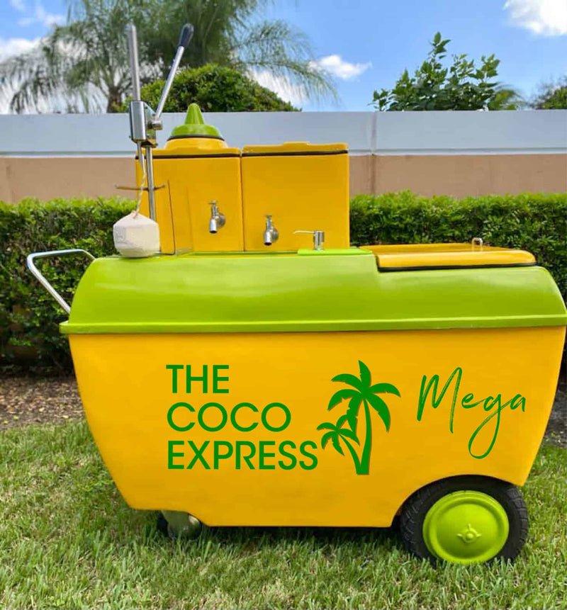 Coconut water Cart Mega in Miami, USA