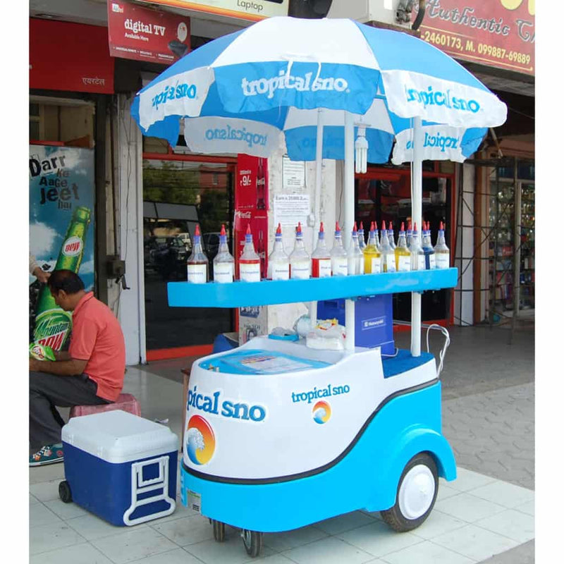 Ice Gola Cart in Market